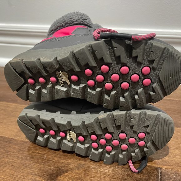 Sorel Youth Whitney Carnival Snow Boot sz 1 - Picture 16 of 16